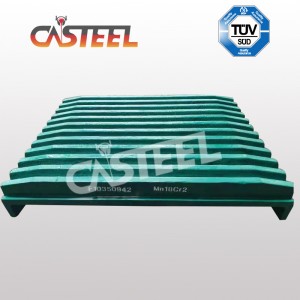 Cedarapids CJ3042 käftplatta, käke, käke fast