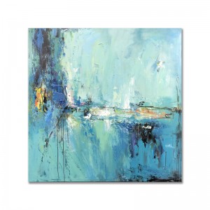 Heminredning modern oljemålning kanfas handgjord väggkonst andra målningar