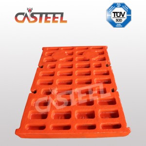 PE-1000x 1200 käftkrossdelar, fasta/swing käftplattor, sidoplattor