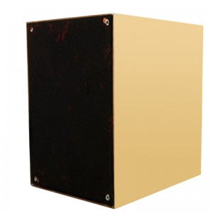 Borstad koppar Urn