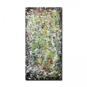 Partihandel handgjord tung oljemålning rum dekoration abstrakt väggmålning modernt konstverk