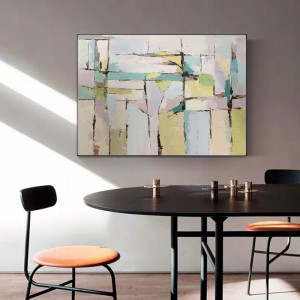 Partihandel handgjord modern abstrakt kanfas konst arbete oljemålning hem dekoration
