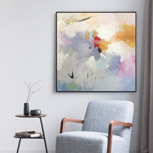 Partihandel Högkvalitativ handmålad oljemålning konstverk Abstrakt oljemålning på duk