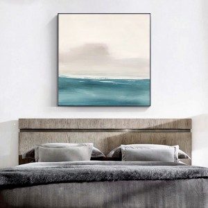 Partihandel handmålade abstrakt konst modern kanfas väggkonst olja abstrakt duk för annan målning