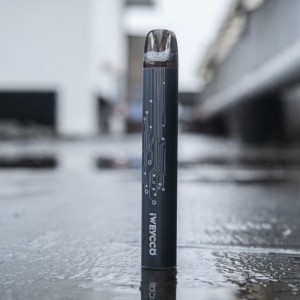 USA Gratis Ship 100% Original IWEYCCO GHOST E Cigarett Device Kit Vape Batteri 20 mg Patron RGB Light