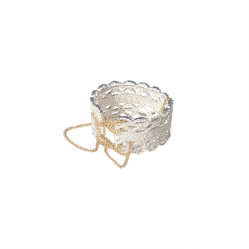 Håled Out Vintage Lace Opening Ring