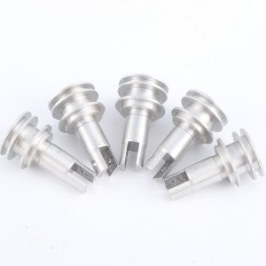 Rostfritt stål icke-standardbearbetningsbearbetningsbearbetningsdelar NC Lathe Machining Precision Pneumatiska komponenter