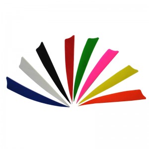 Nika bågskytte 172312 4inch fjädersköld för bågskytte Alla slags pil Fletching Shooting