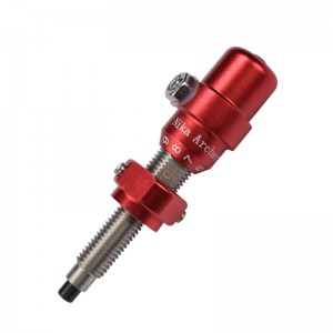 Nika bågskytte 250001 Plastkärnkolv för bågskytte Recurve Bow Shooting Skruvtrycksknapp