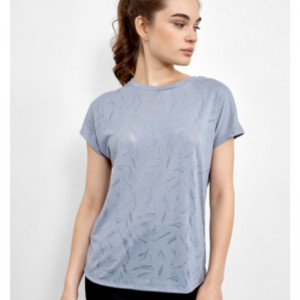 Sport Jersey T-shirt av en rak silhuett