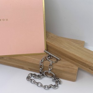 Europeiskt och amerikanskt rostfritt stålarmband