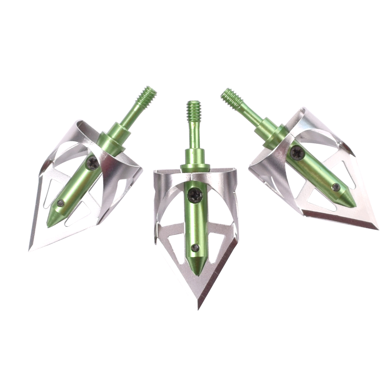 Nika bågskytte 15B025 100 korn bredband bågskytte crossbow bolt jakt crossbow pil tips jakt