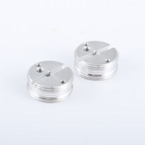 Aluminiumlegering Skruvskruvmutter Mekanisk skärning Precision Hårdvarabehandling