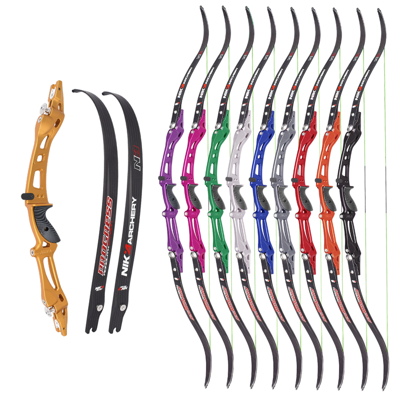 Nika Archery ET-8 68Inch Recurve Bow for Archer Target Shooting