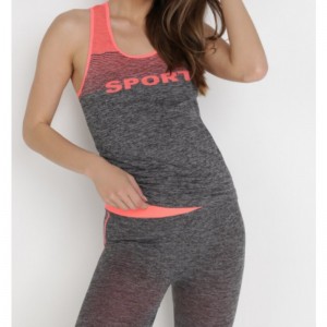 Svart och orange TRACKSUIT