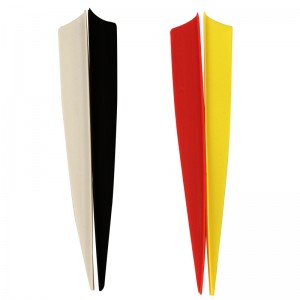 Nika Archery 170017 5Inch Shield TPU Vane för bågskytte Alla typer av pilskytte