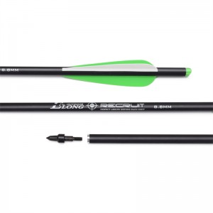 Elong Outdoor 116049-04 ID7.62mm 20Inch Rollfiberglass Bolt Bågskytte Crossbow Bolts