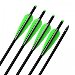 Elong Outdoor 114225 20-tums armborstbultar i aluminium TPU-vingar Bågskytte Jaktutrustning