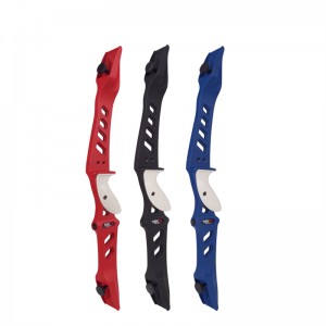 Nika Archery 220et7 25Inch TD -gränssnitt Recurve Bow Riser Busur Recurve för bågskytte Memanah Nybörjare Target Shooting Outdoor Sport Game