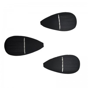 Anpassad droppformad liten storlek oregelbunden bladform Solpanel Portable Off-Grid Mini Home Solar Power Panels för hus