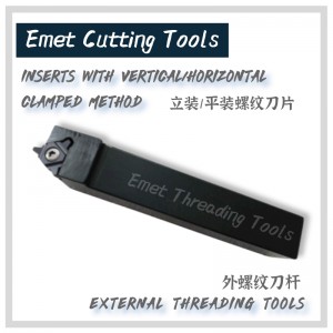 Emet Threading Tools/internal Threading Tools/external Threading Tools/insert kan klämmas av både vertikala och horisontella metoder/turningverktyg
