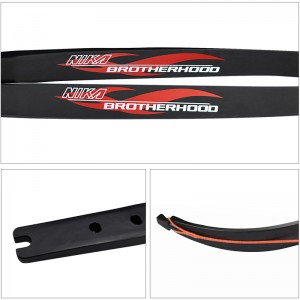Nika Bågskytte 270001 25h @ 68inches Bortherhood Ilf Recurve Limb för CS Archery Tag Game Outdoor Sports
