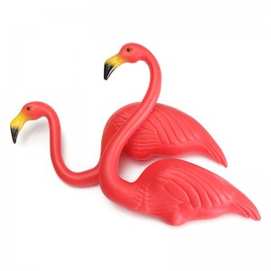 Rosa Flamingo Plast Yard Garden Lawn Art Ornaments Retro Toy Decor