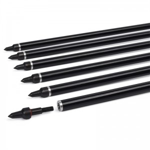 Elong Outdoor 110300-01 20Inch Airgun Aluminum Shaft Crossbow Bolt Bågskytte Arrow Skytteutrustning