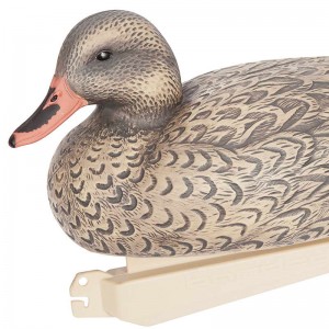 LifeLike Plast Mallard Duck Decoy Hen för jakt skytte fiske hem trädgård dekoration