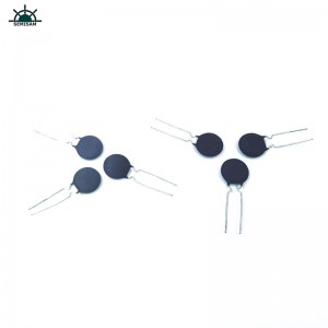 Kina ODM OEM LONG LEAD SVART 30 OHM 30D15 Diameter 15mm Resist Power NTC Termistor