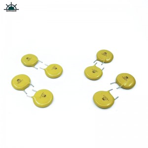 Kina Electronics Components, Yellow Mov Resistor14mm 14d471 470V Zov Indial Varistor MOV 5mm
