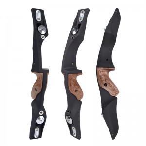 Nika bågskytte 220019 17inches ilf Rh Risers Hantera för återkommande bågeutrustning Jakt utomhussporter