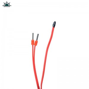 Kina Motstånd leverantör skräddarsydd god kvalitet 1K 10k 100k ohm b värde 3950k NTC termistor temperatur sensor