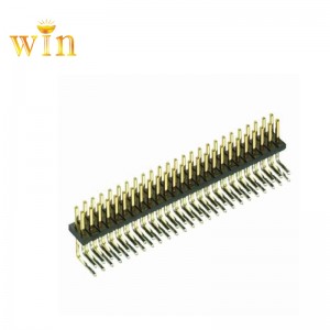 2x10p 2x13p 2x25p 90 ° Höger vinkelstifthuvudskveektor