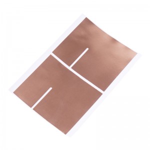 EMI-skärmisoleringsarket Kopparfolie Täckt PP-isolerande arkskärmningsmaterial som bildar tillförsel