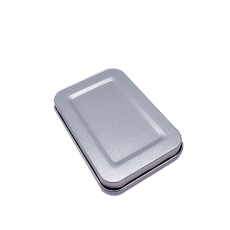 Heta produkter USB Tin Box Customizable Logo Leverantörer Metal Presentförpackning Tinplattillverkare (101mm * 70mm * 20mm)