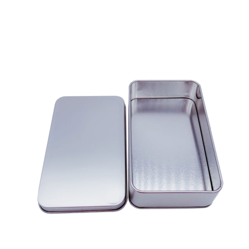 Frostat tennplatta Elektronisk produktförpackning metalllåda 135 * 80 * 35mm