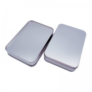 Presentmetallförpackningsbox Choklad tennlåda 160 * 110 * 35mm