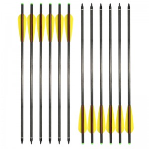 Elong utomhus 117805 18inch kolbultar od 8.8mm bågskytte Crossbow Jakt sport med bultar