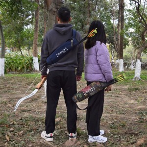 Elong Outdoor 430022 Bågskytte Arrow Quiver Arrow Holder Shoulder Hängd Target Shooting Quiver för pilar