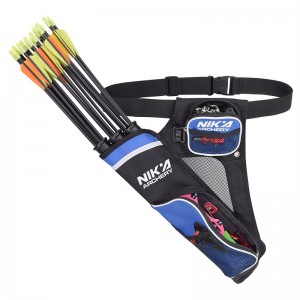 Nika Archery 430025 LH Bågskytte Arrow Quiver för utomhusmålskytte övning