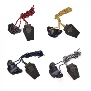 Nika Bågskytte 454001 Bow Stringer Nylon&Leather justerbar bågskytte recurve/Tradional Bow stränghjälpskytte