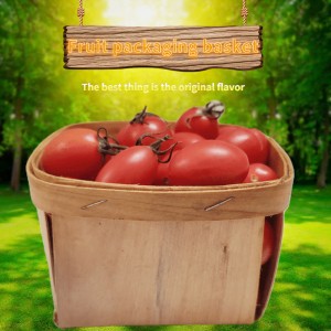 Fruktförsäljningsförpackningskorg