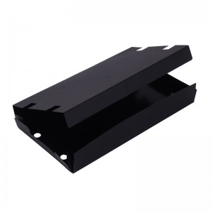 Energiförvaringsskåp Isoleringspackning GE-EFR95 Isoleringsark Flamskyddsmedel Svart PC-isoleringsark kan formas