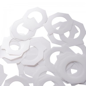 Vit Pet Mylar Sheet 0.125mm Flamskyddsmedel Isoleringsarkotor Elektrisk utrustning som bildar Mylar-arket