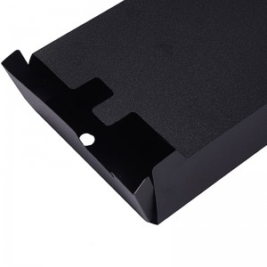 Flamskyddsmedel och slitstarkt PC-isolerande ark Svart 0,43 mm isolerande packning Auto delar lättvikande isolerande mylarark