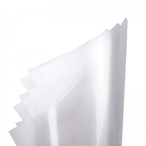 Temperaturbeständig motorisoleringsplåt Genomskinlig gjutningsisolerande packningskretskort PET-isolerande ark kan djuts