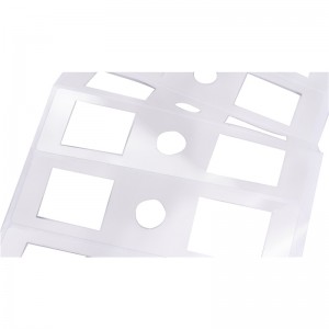 Temperaturbeständig motorisoleringsplåt Genomskinlig gjutningsisolerande packningskretskort PET-isolerande ark kan djuts