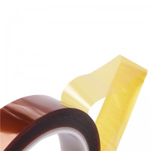 Pi Kapton hög temperatur tejp bil trim hög temperatur tejp 0,05 mm guld fingerband