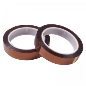 Pi Kapton hög temperatur tejp bil trim hög temperatur tejp 0,05 mm guld fingerband